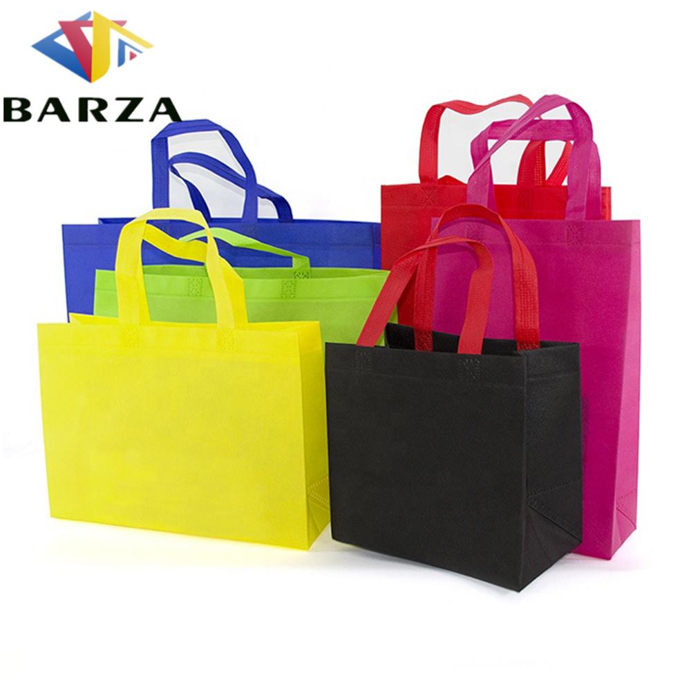 High Quality Cheap Logo Printed Recycled Grocery Shopping Blank Tote Non Woven Bag