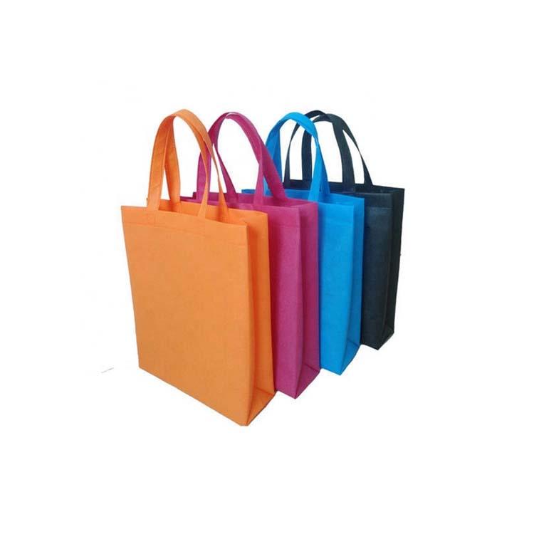 Custom color bag eco friendly recyclable non woven bag carry bag