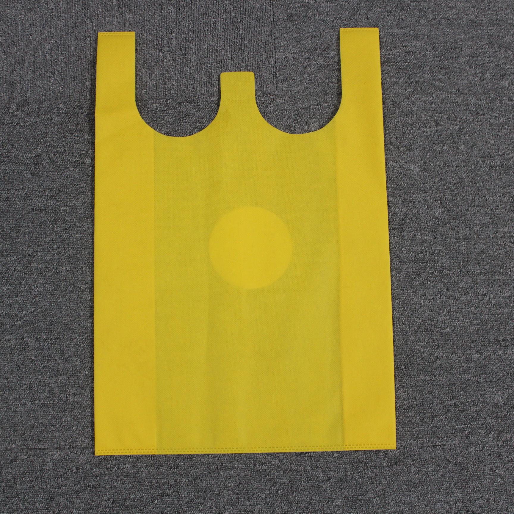 Custom Foldable Nonwoven Printed Handled Tote Bag For Shopping