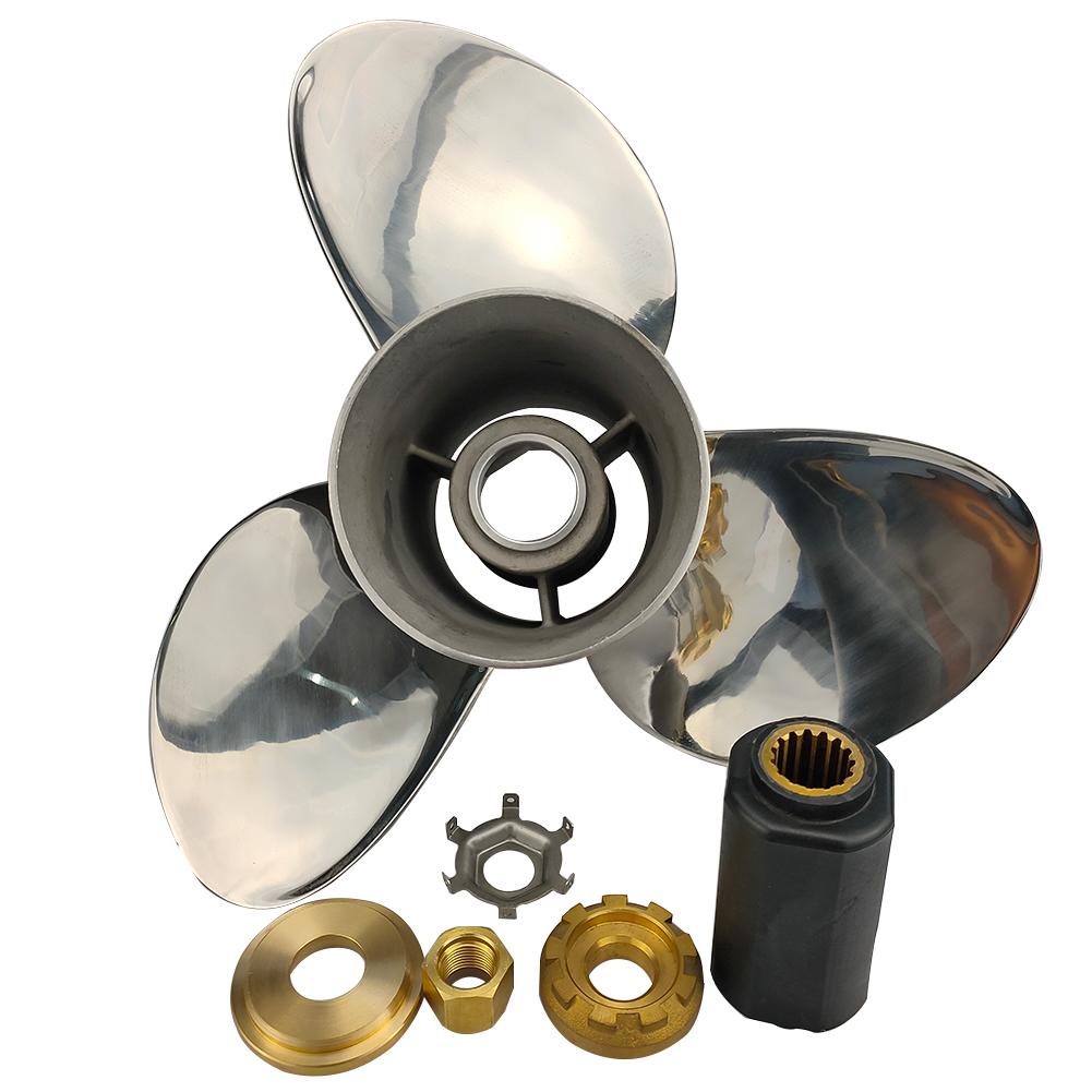 Good Quality Boat Propeller Outboard Propeller for MER-CURY Marine Propeller Aluminum Stainless Steel OEM